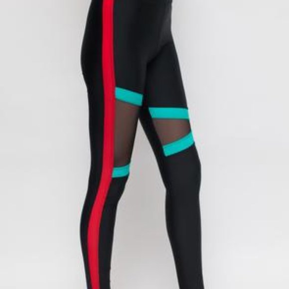 Retro Flex Total Triangle Mesh Legging - Picture 2 of 2